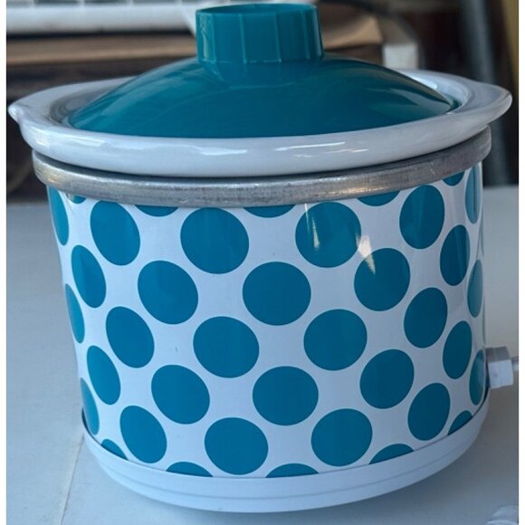 FineLife Auto Products Stainless Steel Mini Crockpot Stoneware 0.65 Quart (NIB) - Picture 8 of 16